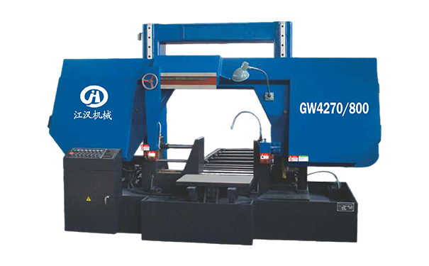 峡江GW4270/800双柱龙门卧式带锯床