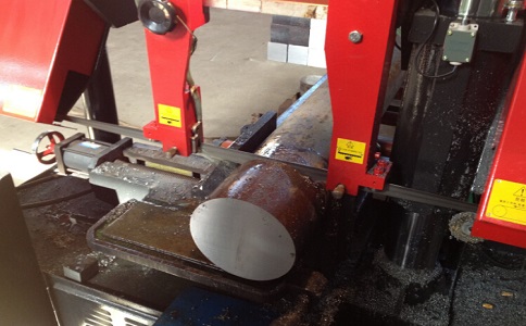 峡江卧式带锯床加工时出现明显振荡如何排查？